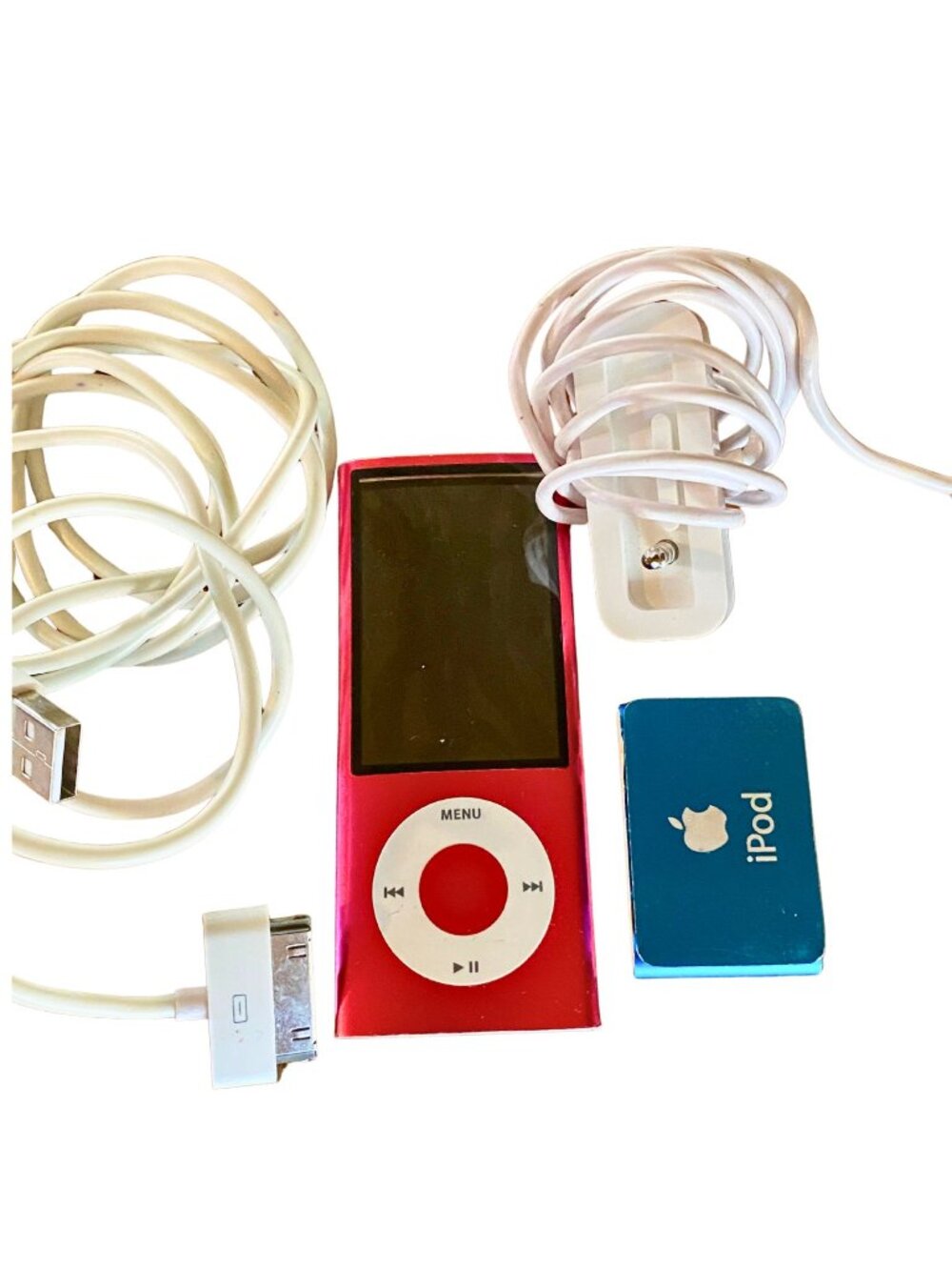 Apple iPod Shuffle + iPod Nano Bundle AS-IS Parts/Repair Vintage